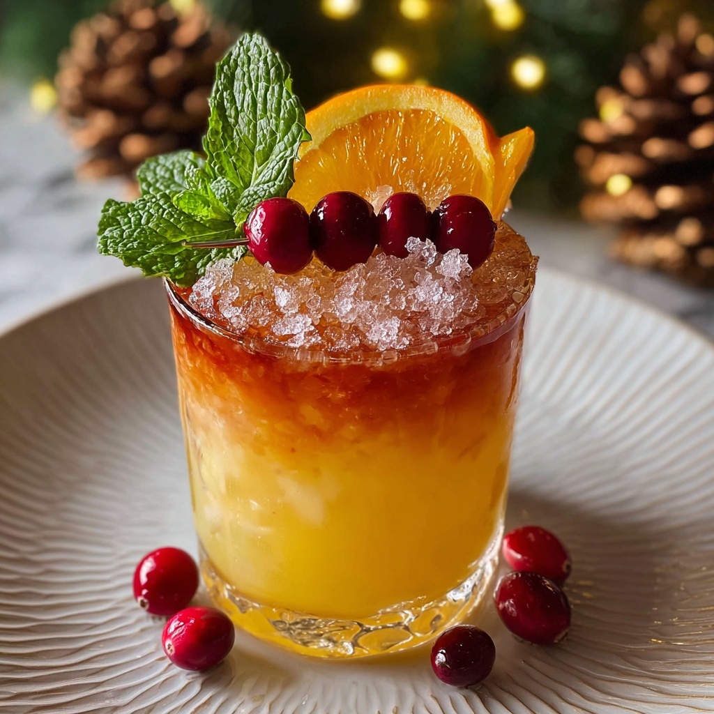 Festive Christmas Mai Tai Recipe - Recipe Image