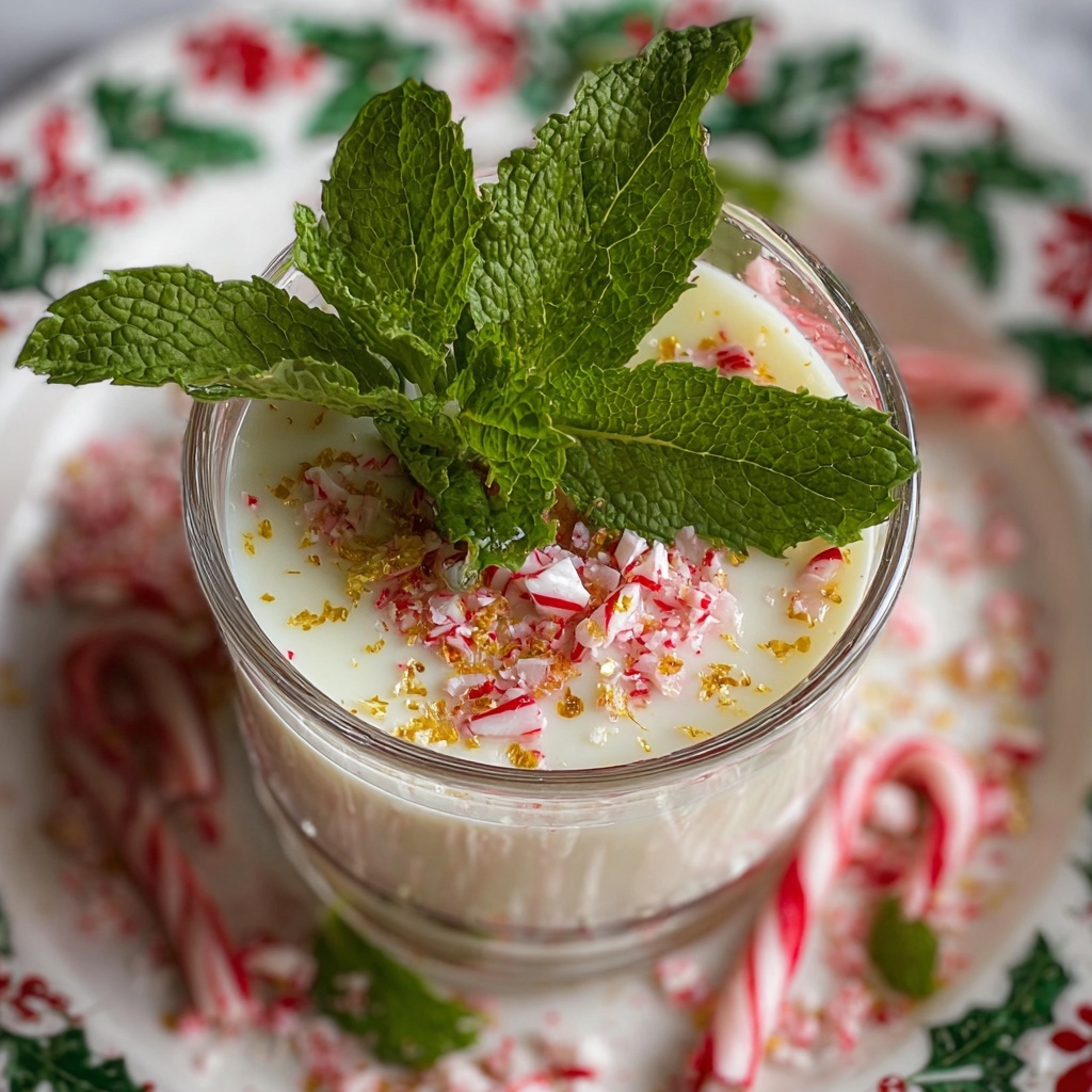 Minty Christmas Cocktail Recipe - Recipe Image