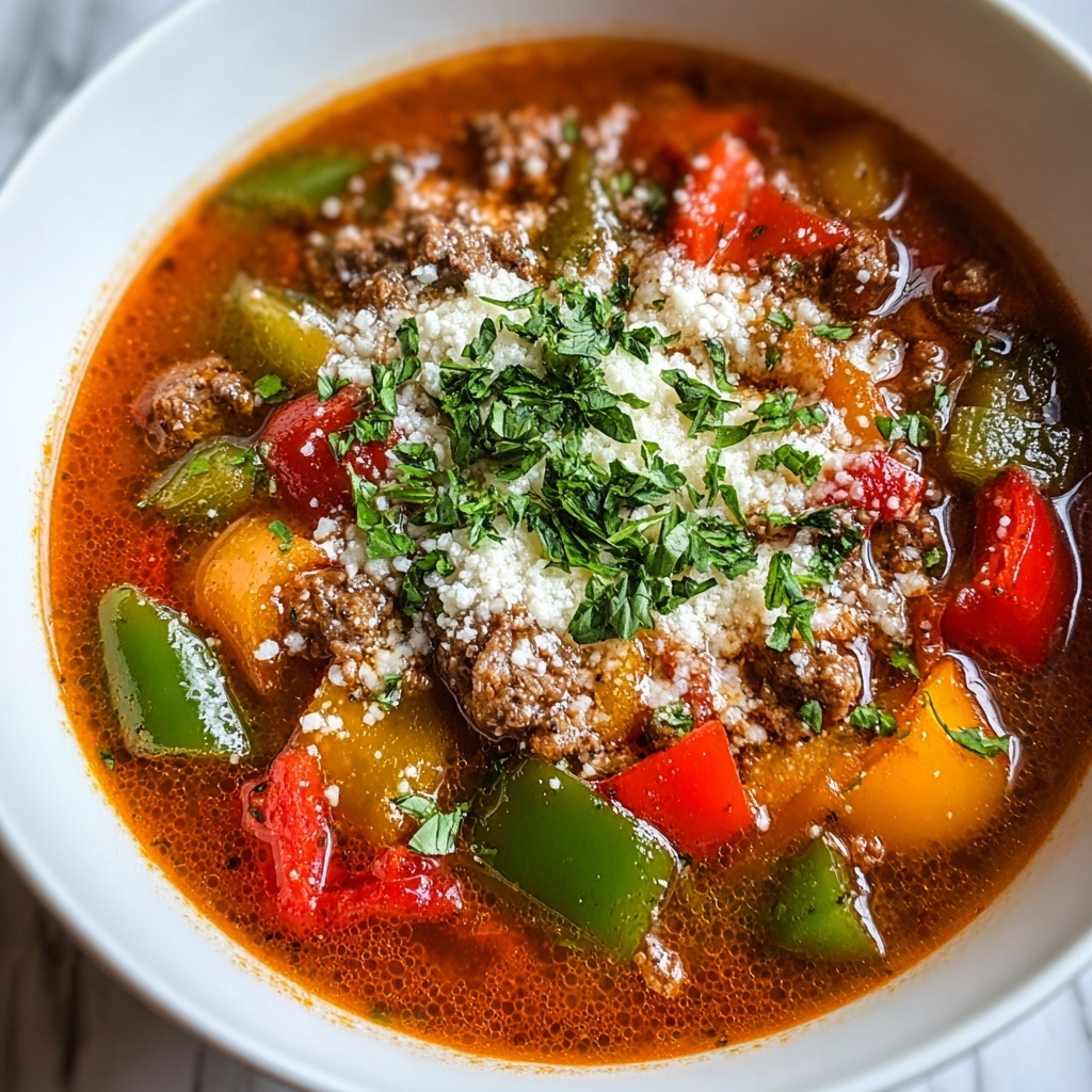 Stuffed Pepper Soup Recipe - Recipe Image
