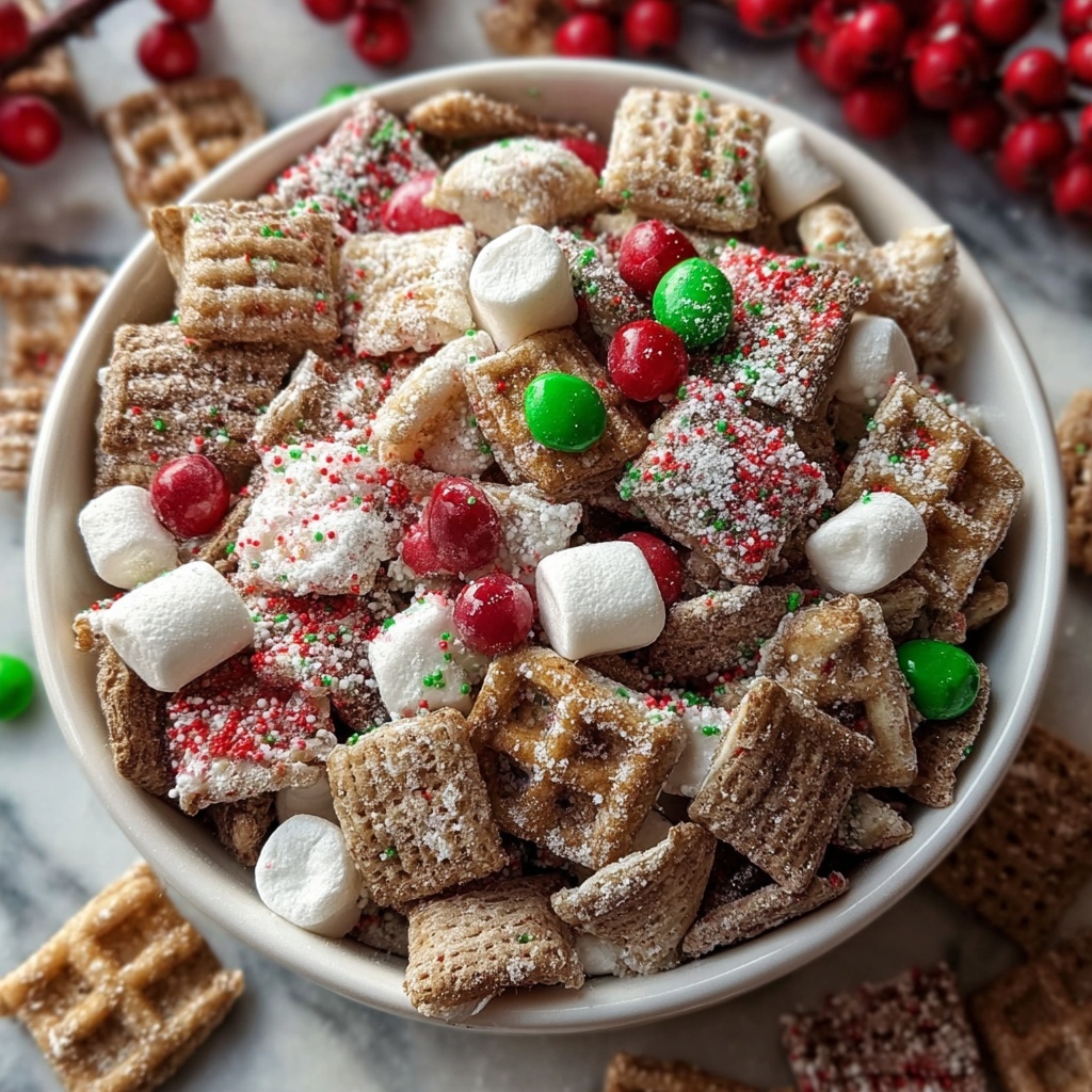 Reindeer Food Christmas Puppy Chow Recipe - Recipe Image