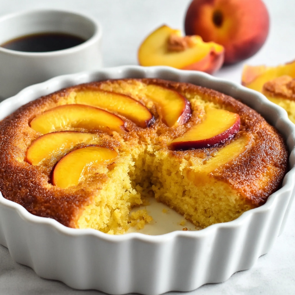 Summer Peach Cake Recipe - Recipe Image