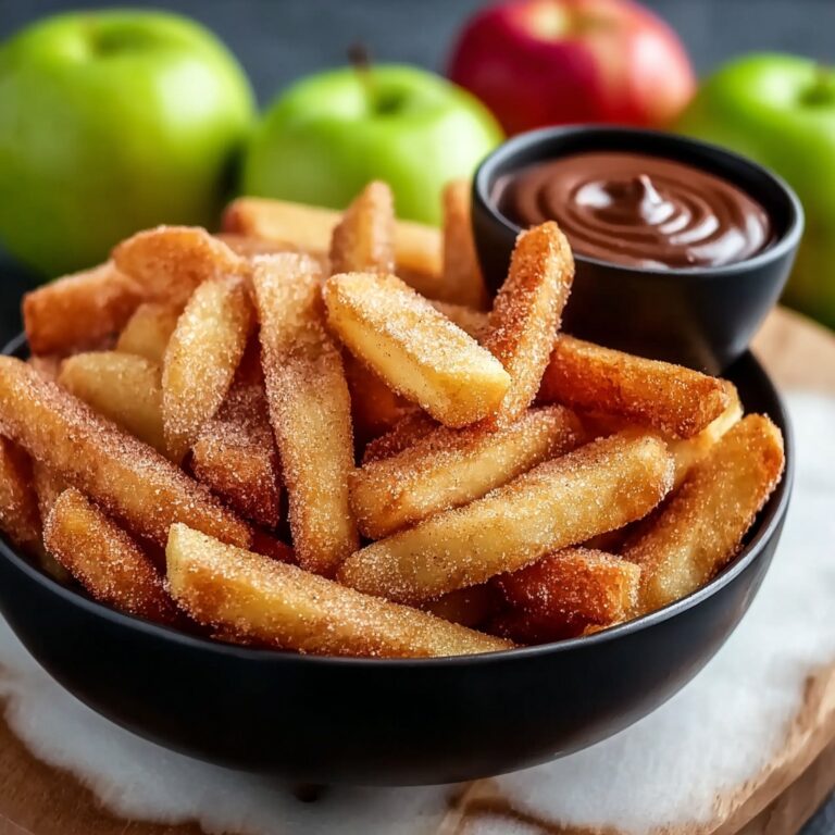 Crispy Air Fryer Apple Fries Recipe