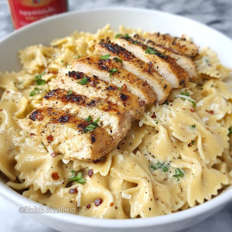 Chicken Garlic Parmesan Pasta Recipe