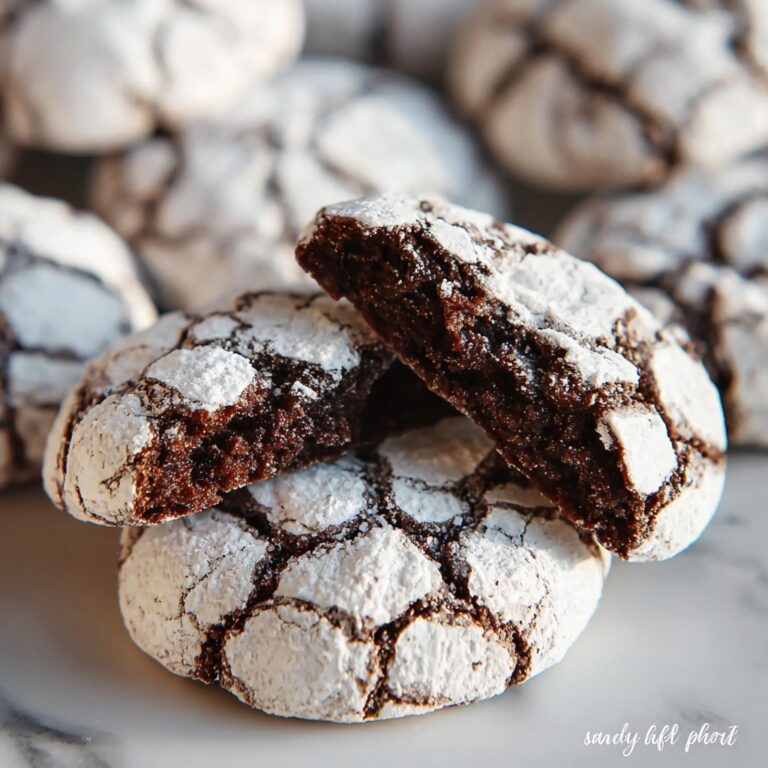 The BEST Chocolate Crinkle Cookies Recipe