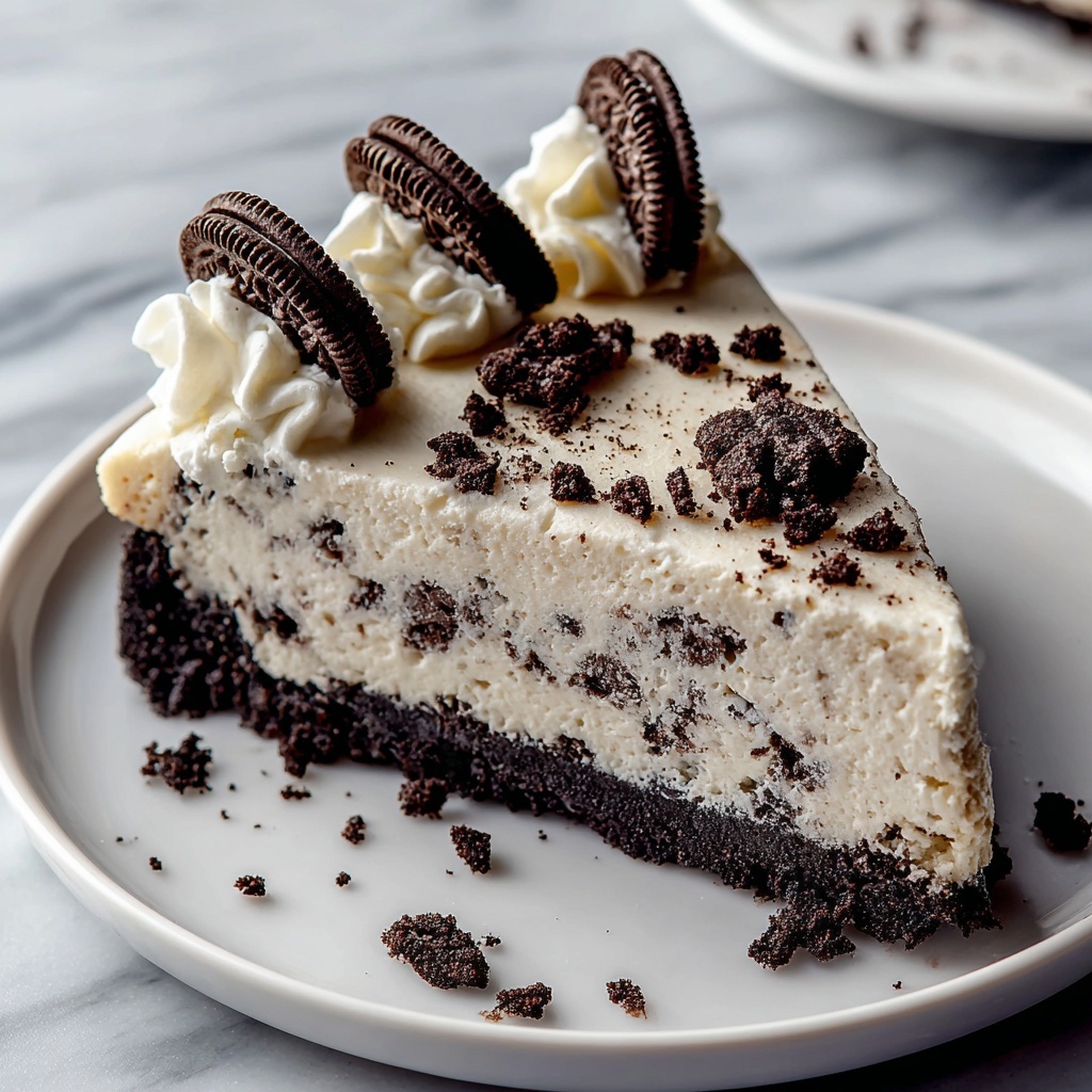 No-Bake Fireworks Oreo Cheesecake Bars Recipe - Recipe Image