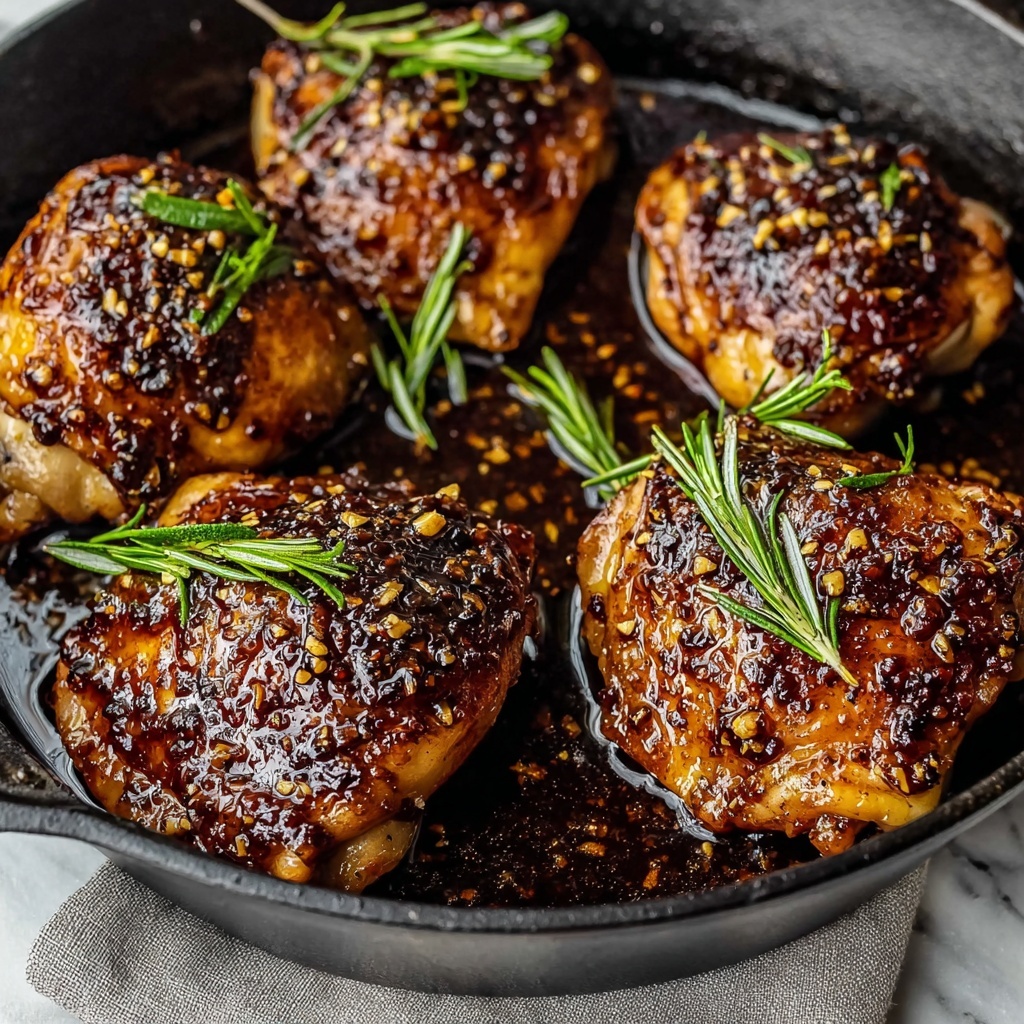 Fig Glazed Skillet Chicken Recipe - Recipe Image