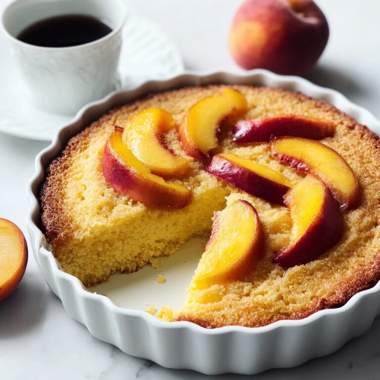 Summer Peach Cake Recipe
