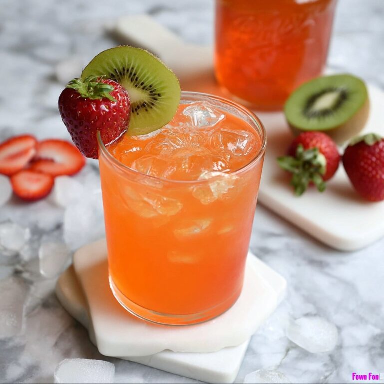 Classic Strawberry Kiwi Daiquiri with Infused Rum Recipe