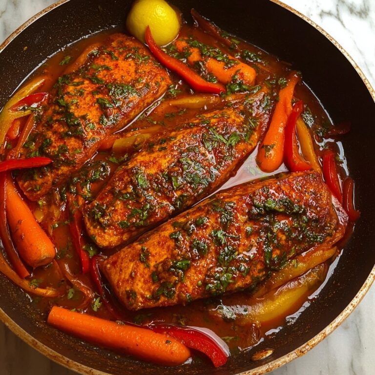 Classic Spicy Moroccan Fish in Rich Sauce Recipe