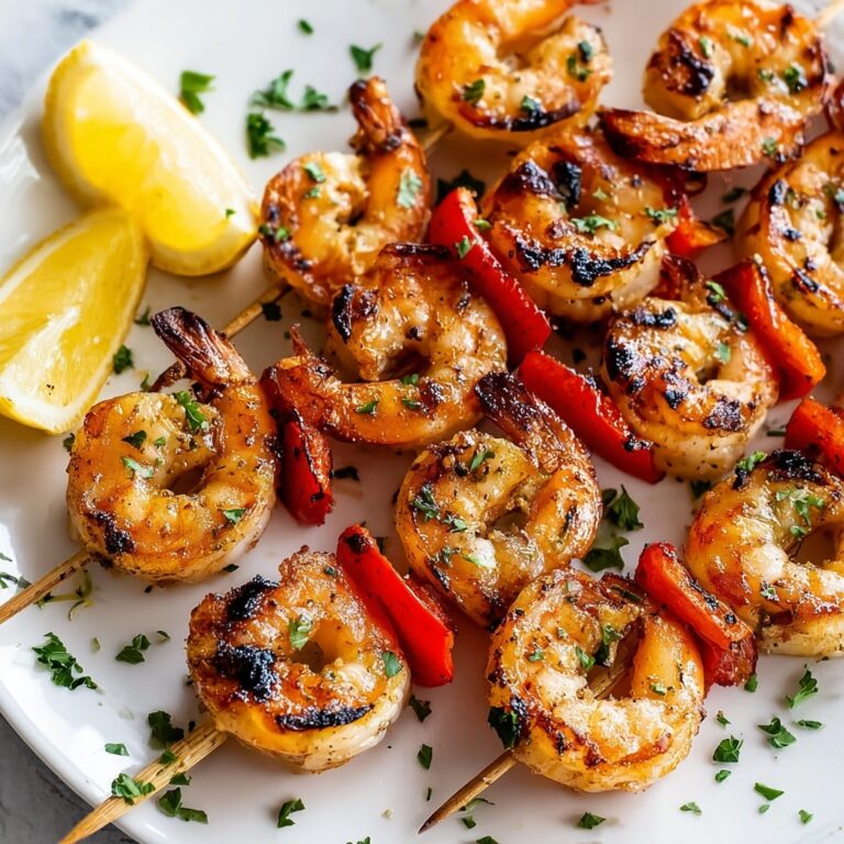 Juicy Grilled Shrimp Kabobs Recipe