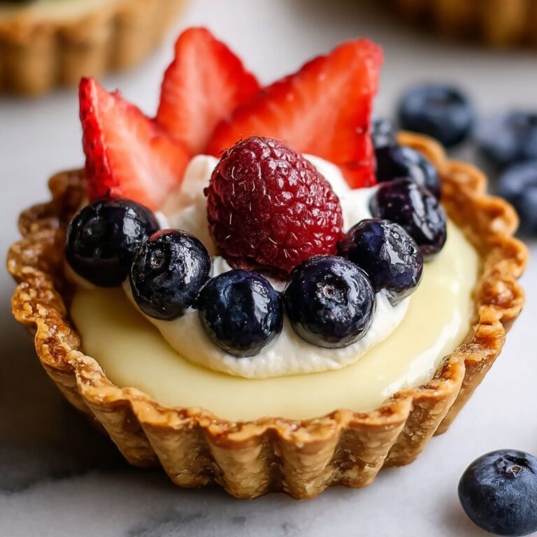 Mini Fruit Tarts With Pastry Cream Recipe