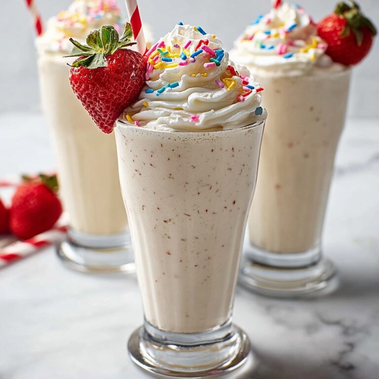 Homemade Milkshake Recipe