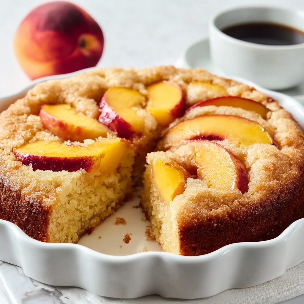 Summer Peach Cake Recipe - Recipe Image