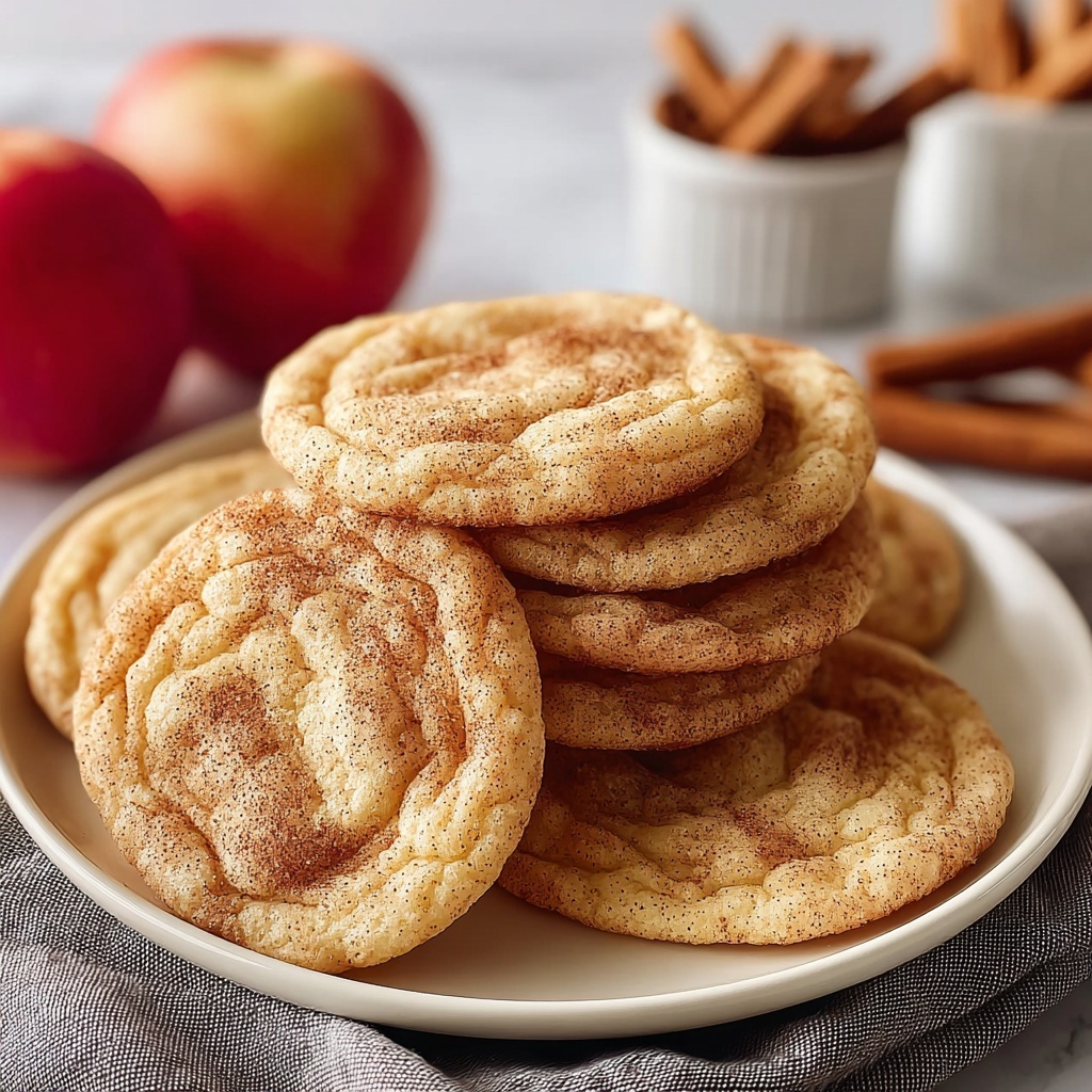 Apple Snickerdoodles Recipe - Recipe Image
