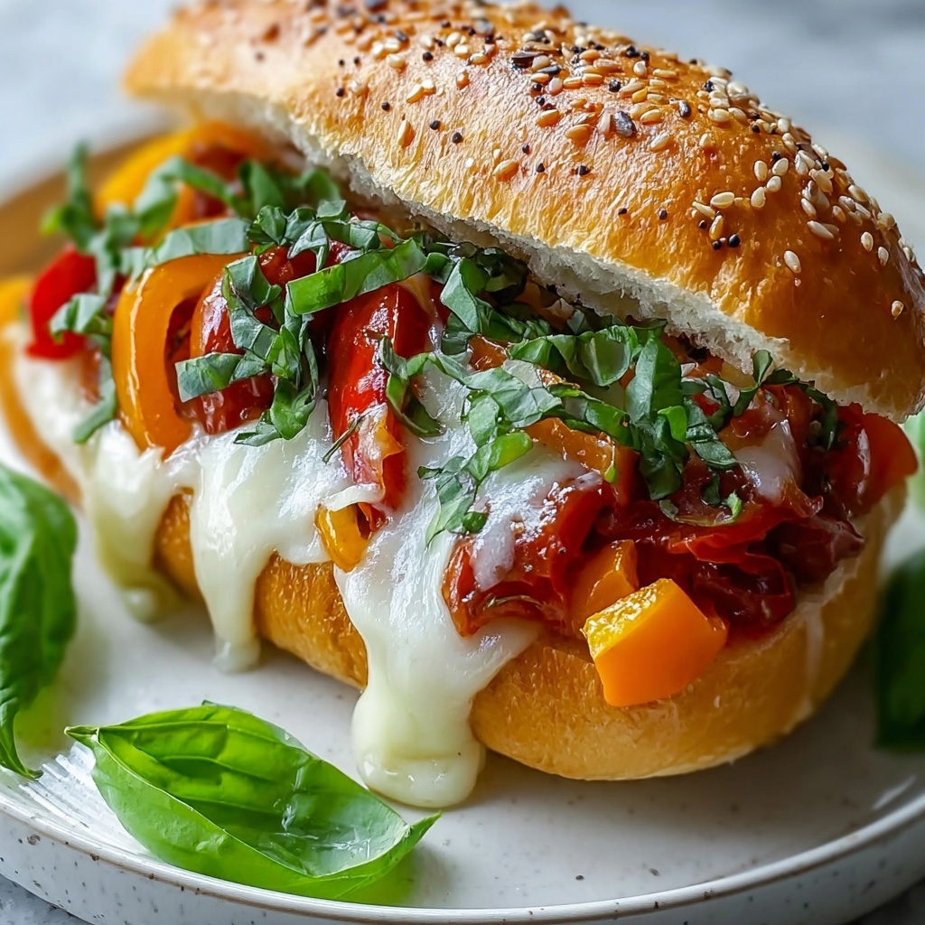 Baked Italian Grinder Sandwiches Recipe - Recipe Image