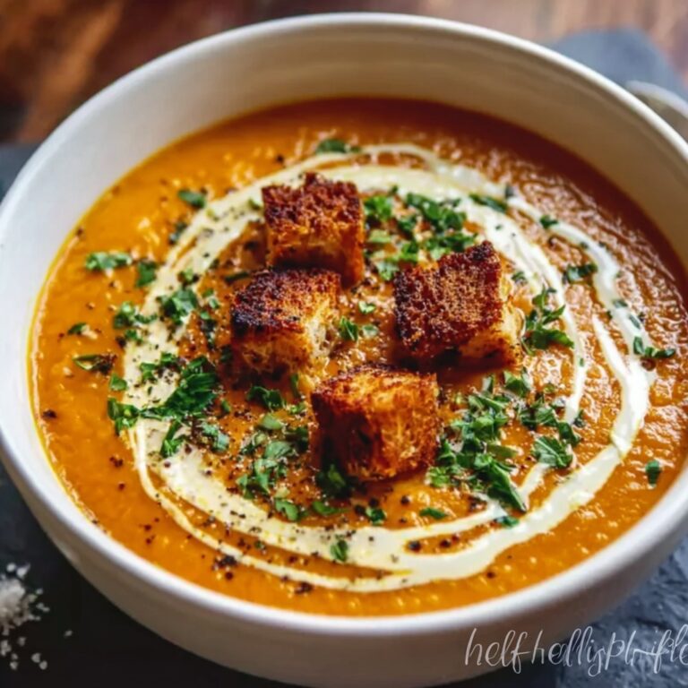 Irresistible Roasted Veggie Soup Recipe