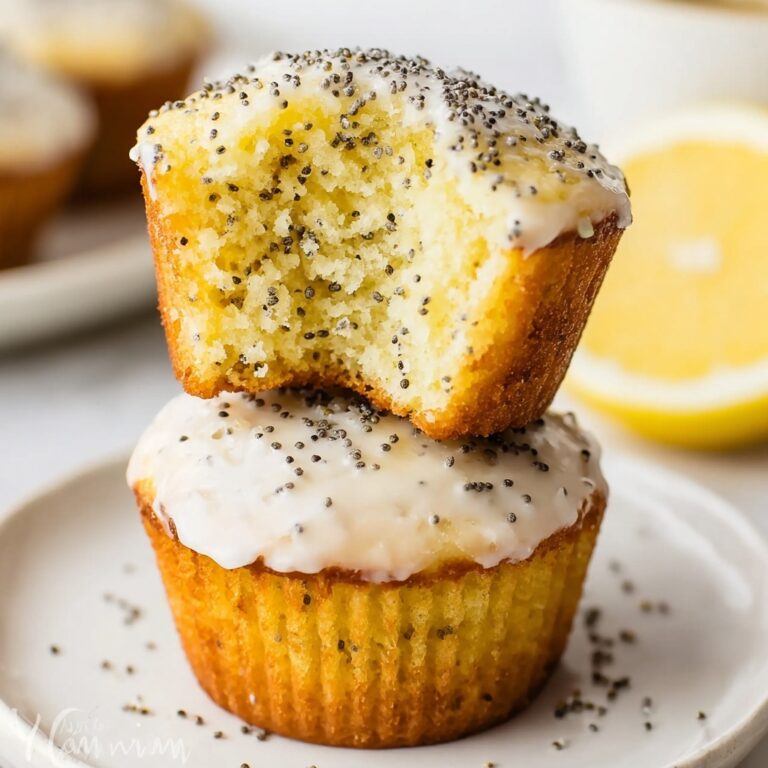 Delicious Coconut Lemon Poppyseed Muffins to Brighten Your Day Recipe