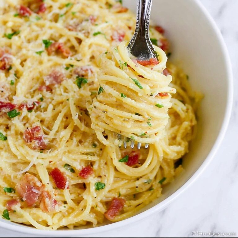 Classic Pasta Carbonara Recipe