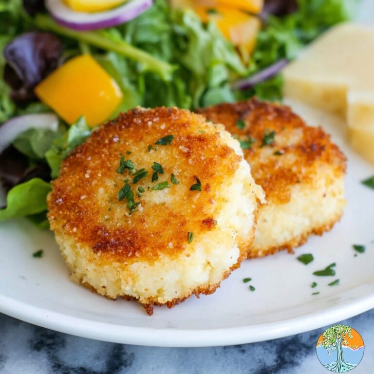 Fried Goat Cheese Medallions with Herbs and Honey Recipe