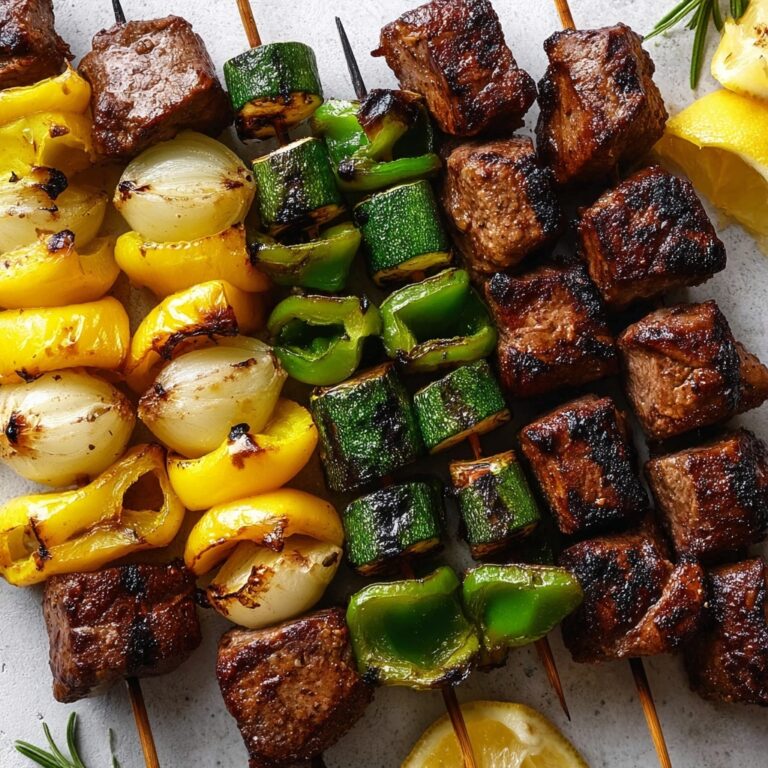 Barbecue Skewers – 3 Ways Recipe