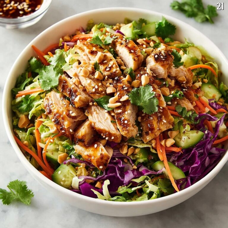 Asian Chicken Crunch Salad Recipe