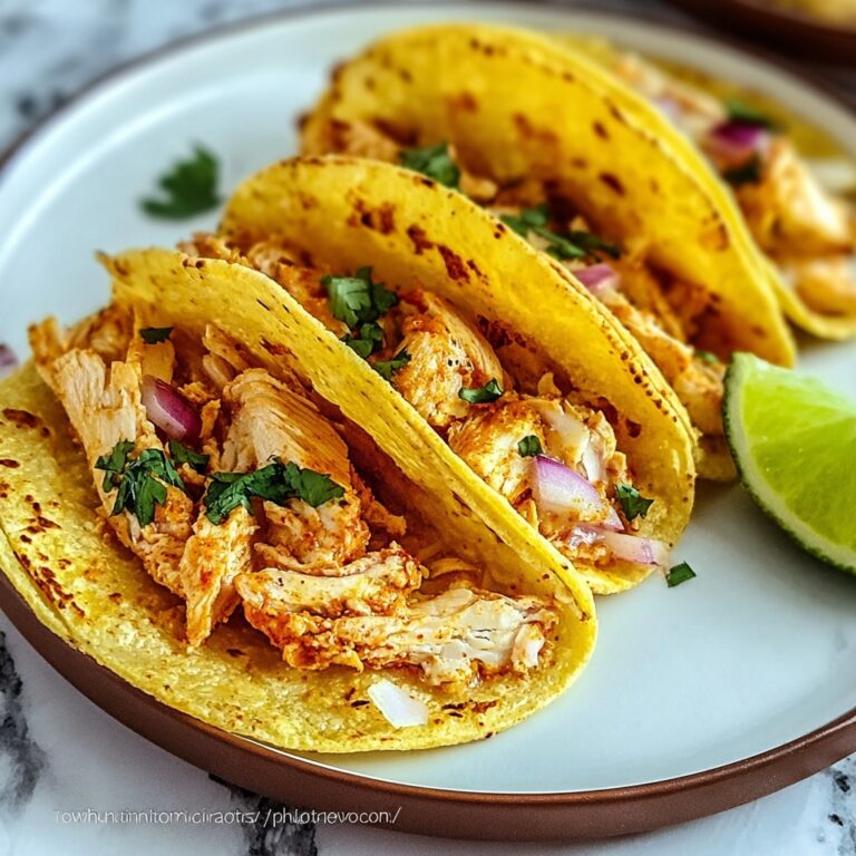 Crispy Baked Chicken Tacos – Easy, Flavor-Packed Delight Recipe