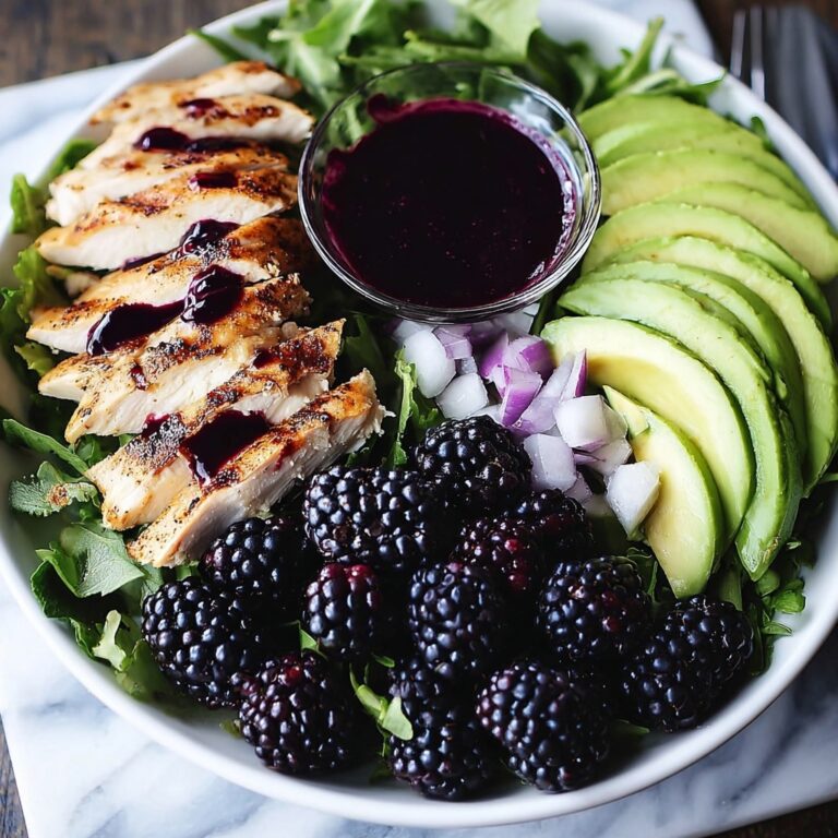 Blackberry Balsamic Chicken Salad Recipe