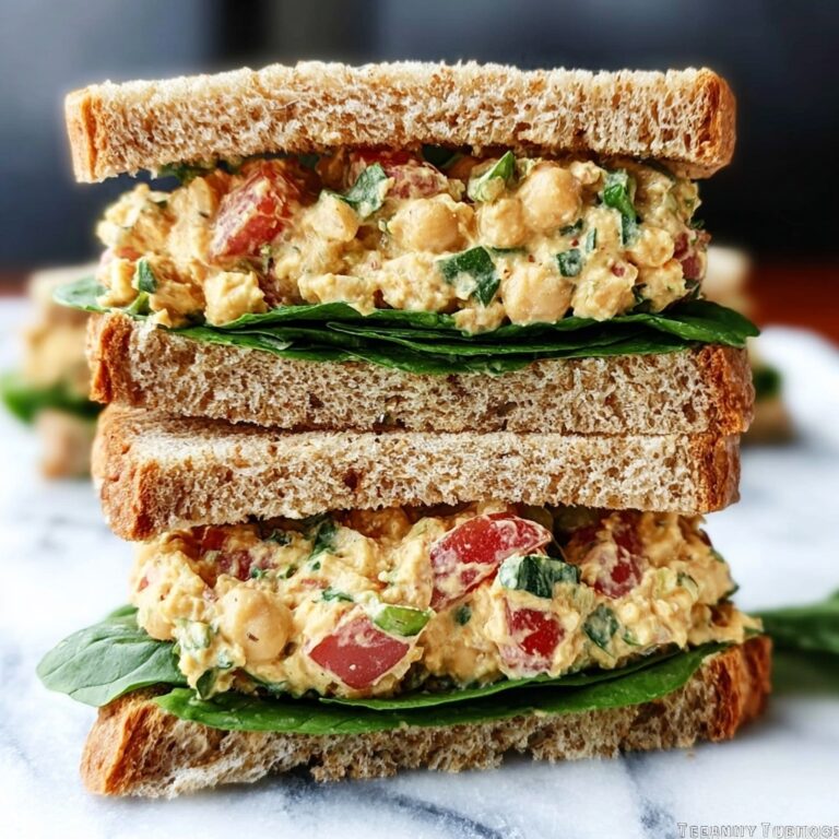 Vegan Buffalo Chickpea Salad Sandwich Recipe