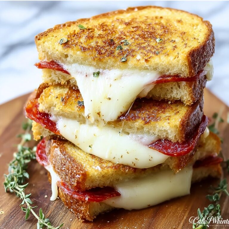 Breakfast Sausage and Egg Grilled Cheese Sandwich Recipe