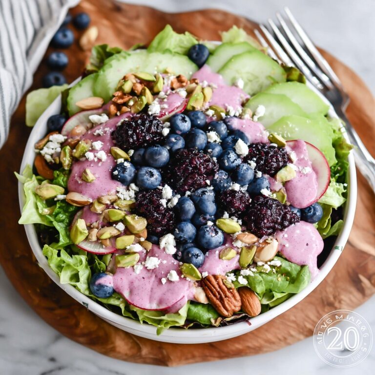 Blueberry Pistachio Spring Salad Recipe